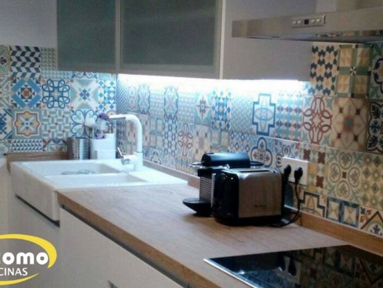Cocinas Clásicas en Sevilla — proyecto real Di’Como Cocinas 4