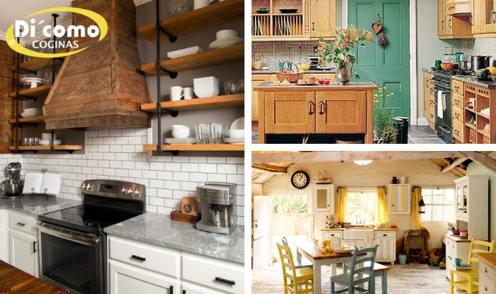 Consejos para crear una cocina rústica estilo «farmhouse»