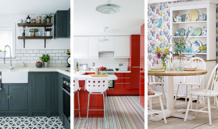 Esquemas de color para cocinas vibrantes