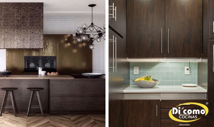 ¿Cómo utilizar gabinetes de madera oscura en la cocina? Cocinas Sevilla cocinas-1 ¿Cómo utilizar gabinetes de madera oscura en la cocina?