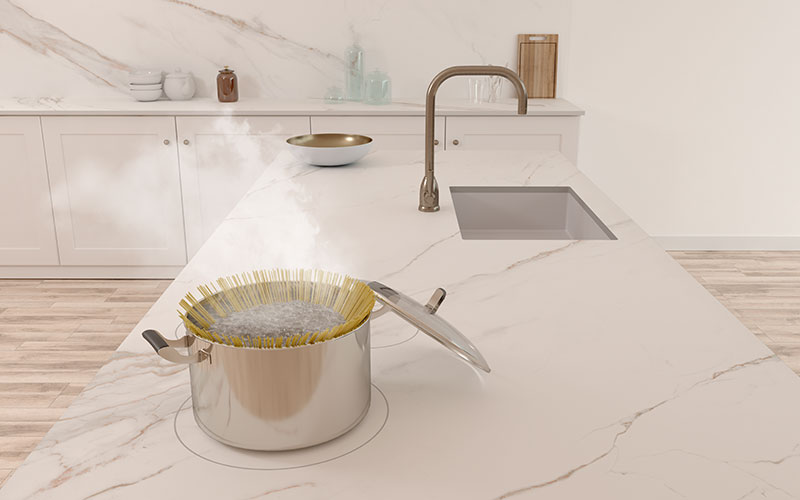 Un cambio en el paradigma de las cocinas, cocinas de inducción bajo encimera