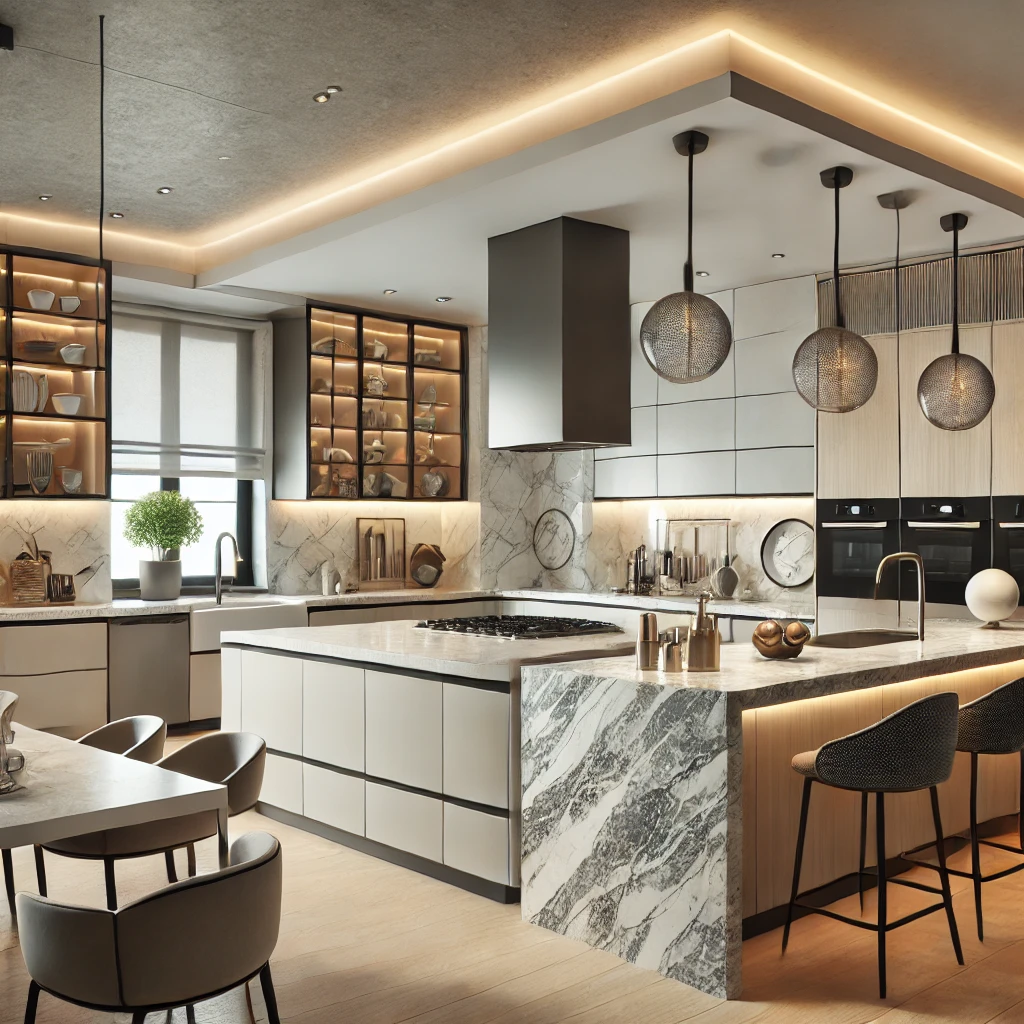 ¡Transforma tu Cocina con los Mejores Materiales en Di'Como Cocinas! Cocinas Sevilla DALL·E-2024-10-05-17.05.55-Modern-kitchen-with-granite-quartz-and-porcelain-countertops-showcasing-different-materials-for-a-stylish-and-functional-design.-Bright-lighting-an ¡Transforma tu Cocina con los Mejores Materiales en Di'Como Cocinas!